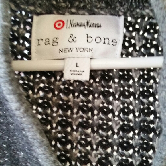 Neiman Marcus Rag & Bone Target Sweater Cardigan - Picture 3 of 4